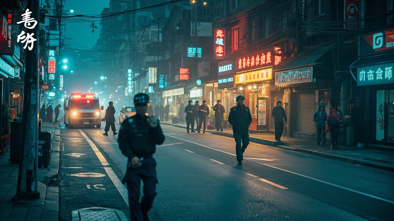 城市电力设施维护工作场景