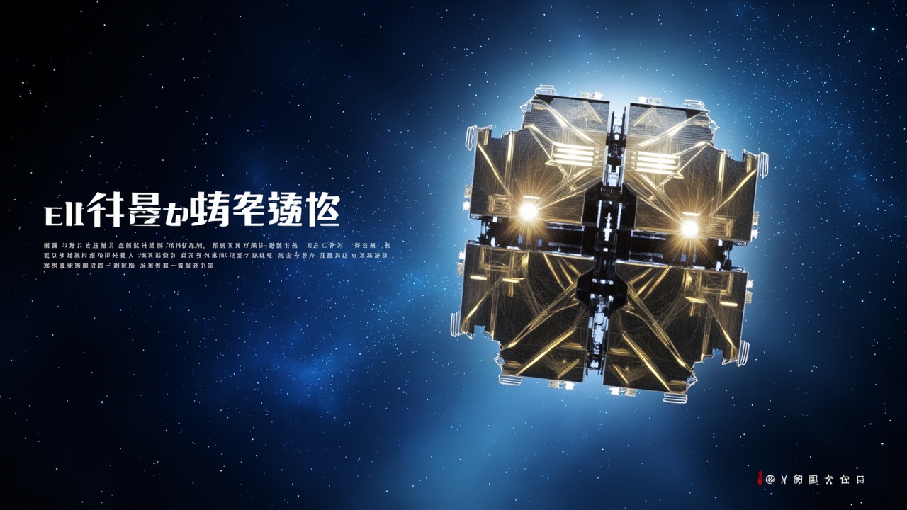 多颗遥感卫星组成的太空透视眼示意图